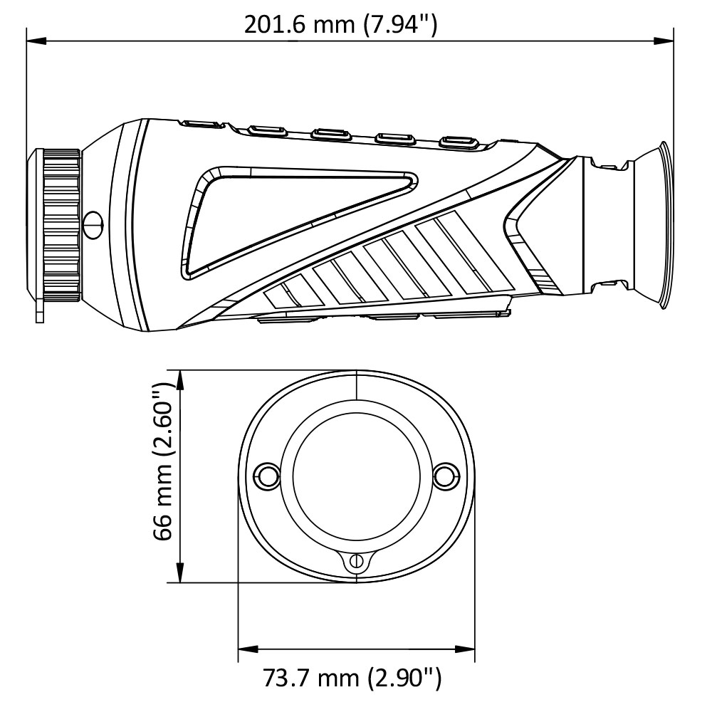 Wymiary HIKVISION Owl H35